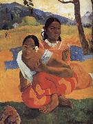 Paul Gauguin When you get married USA oil painting artist